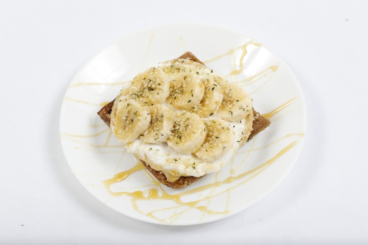 Almond Butter & Banana Waffle
