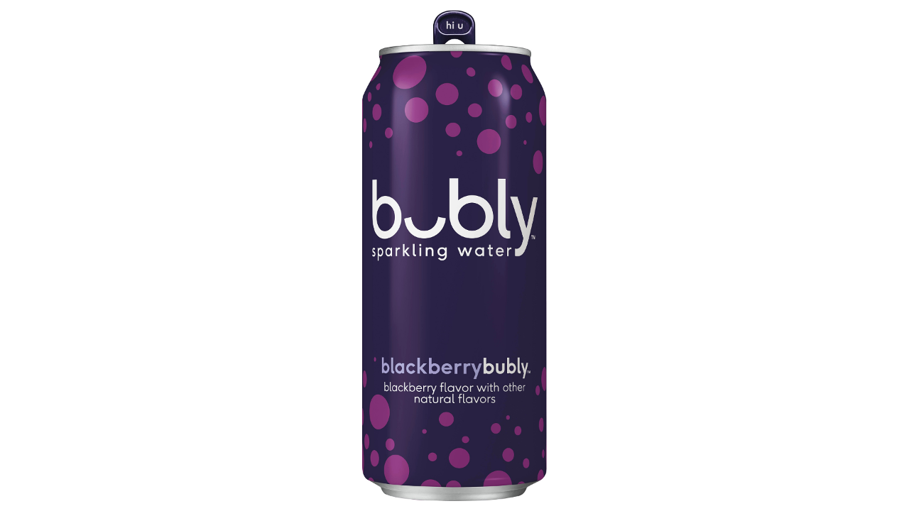 Bubly: BlackBerry - 16oz Can