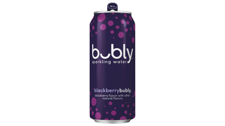 Bubly: BlackBerry - 16oz Can