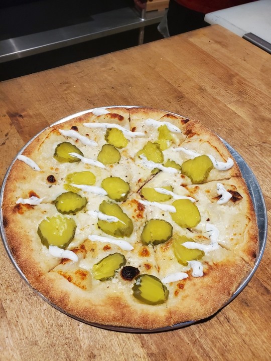 Pickle pizza 🥒🥒