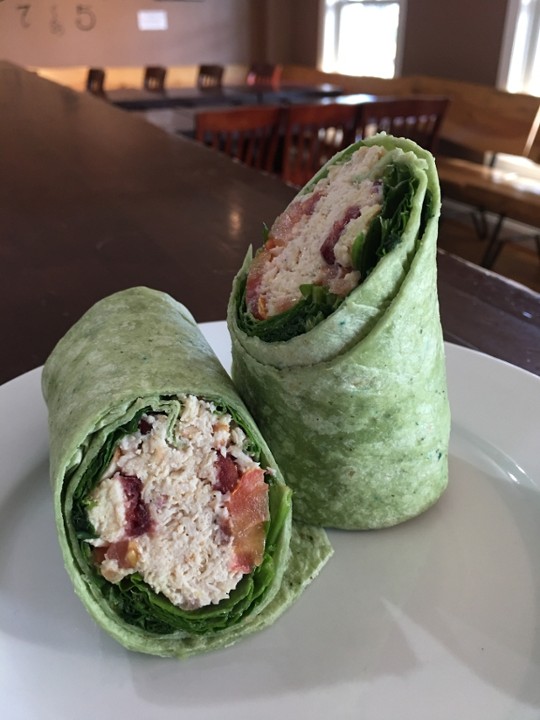 Cranberry Almond Chicken Wrap