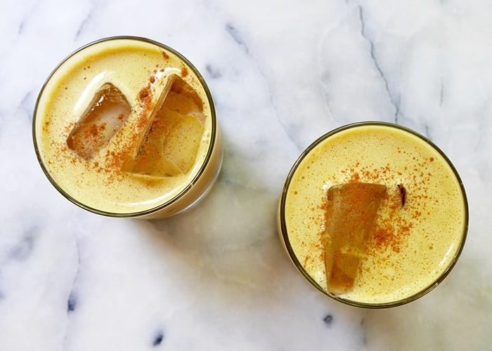 24oz Iced Golden Turmeric Latte