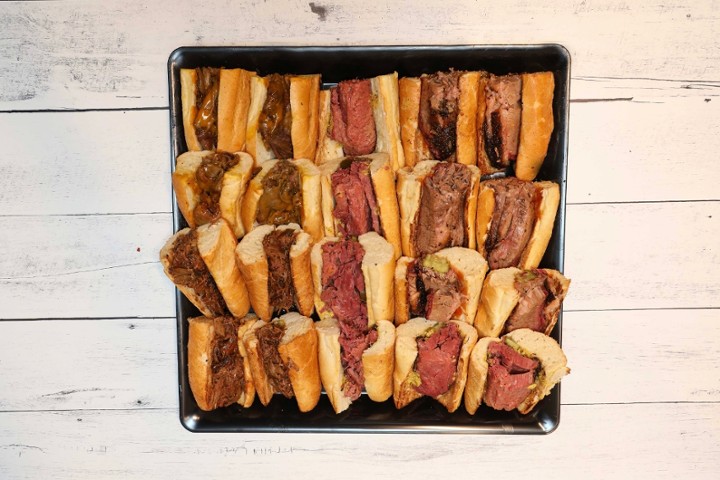 Smoked Meat Sandwich Platter 18"