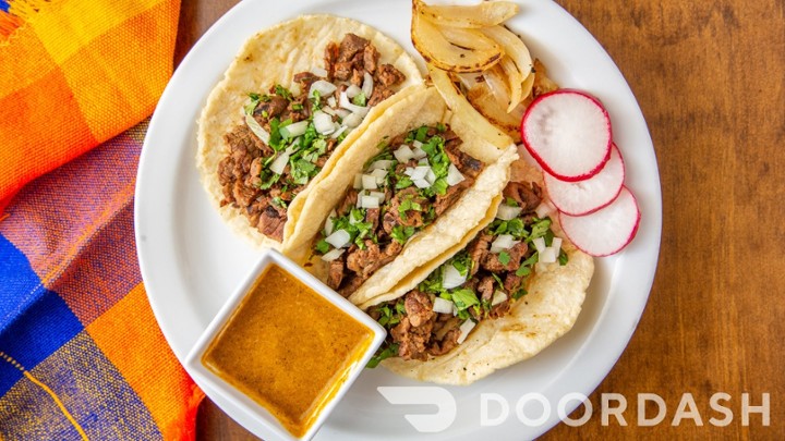 Tacos de la Calle Plate