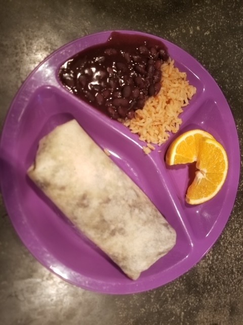 Kids Cheese & Bean Burrito