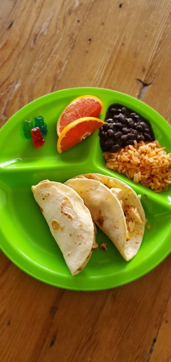 Kids Chicken & Cheese Tacos