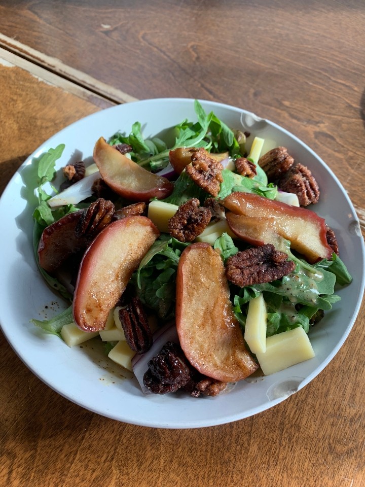 Roasted Apple & Pecan Salad