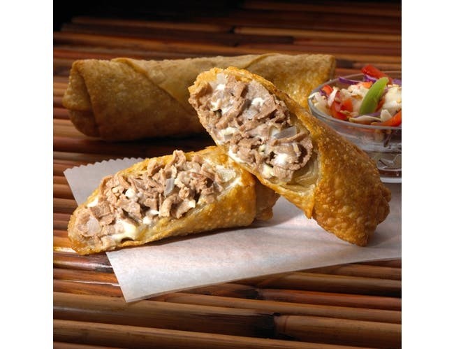 Philly Cheesesteak Egg Rolls