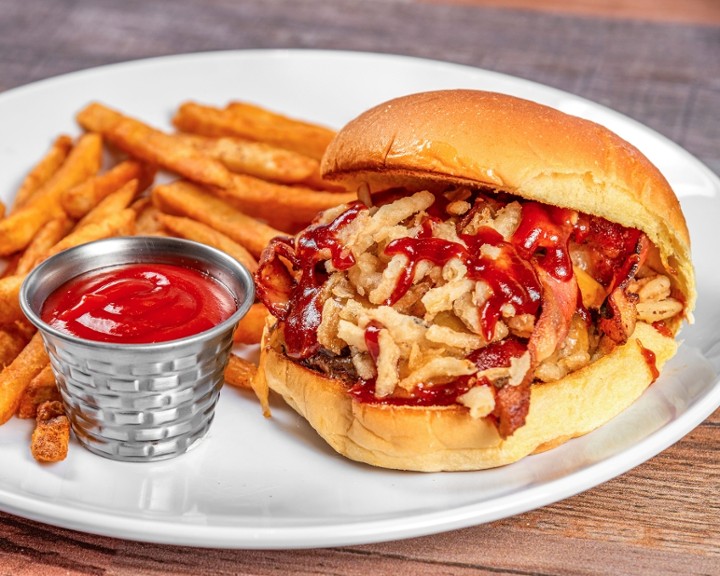 Trenton Thunder BBQ Burger