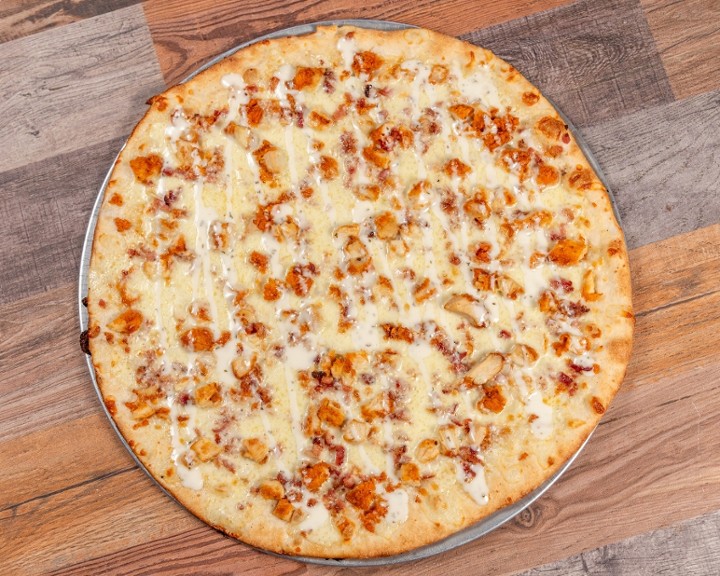 Chicken Bacon Ranch Pizza