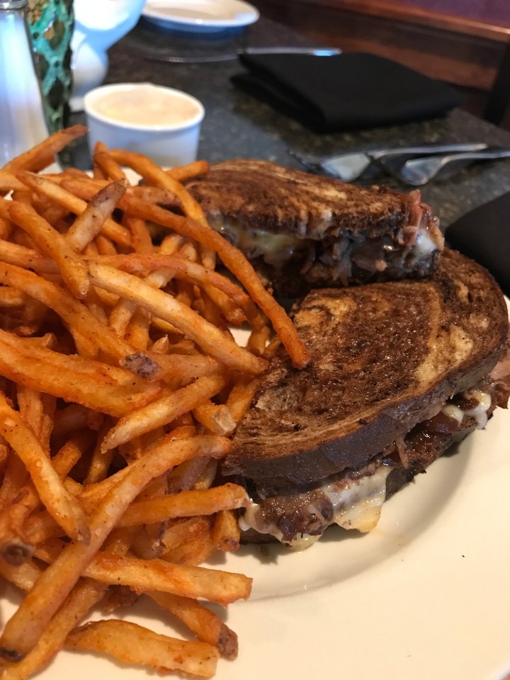 Prime Rib Grilled Cheese