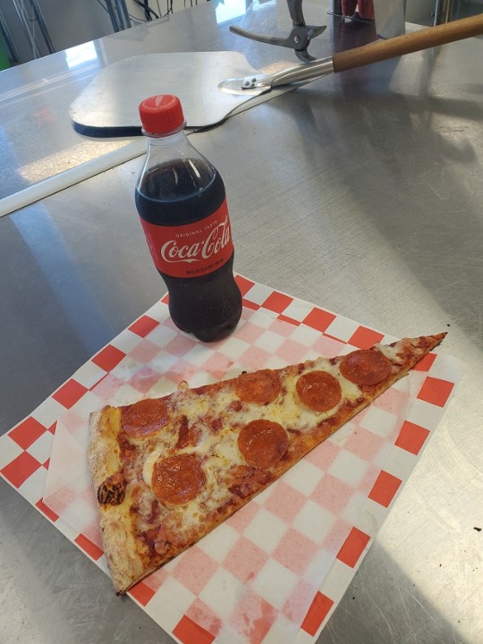 Pepperoni + 20 oz drink Lg