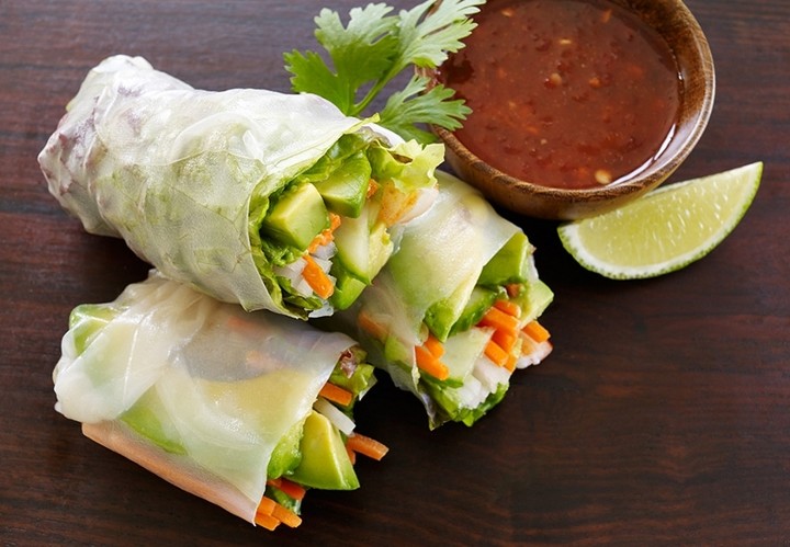 R7. Avocado Spring Rolls (Vegan)