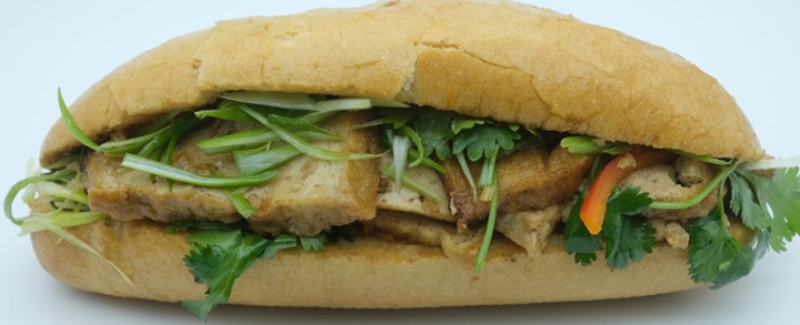 B6. Braised Tofu Bánh Mì/ Đau Hu Chay (Vegan)