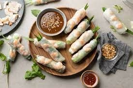 R4. Beef Ribeye Spring Rolls/ Thịt Bò