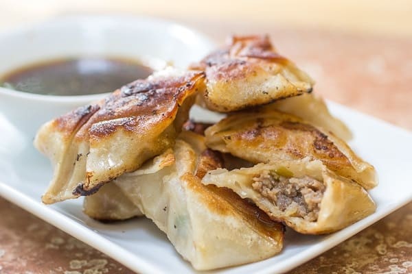 A3. Fried Pork Dumplings (7 Pieces)