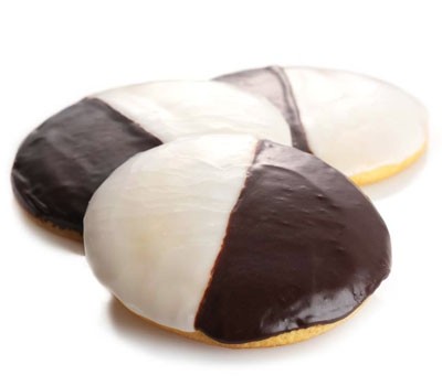 Jumbo Black and White Cookie