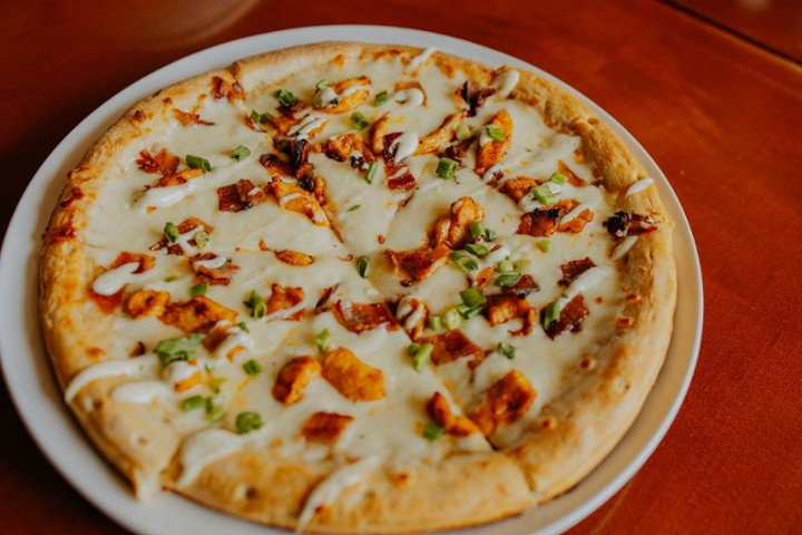 Chicken Bacon Ranch Pizza