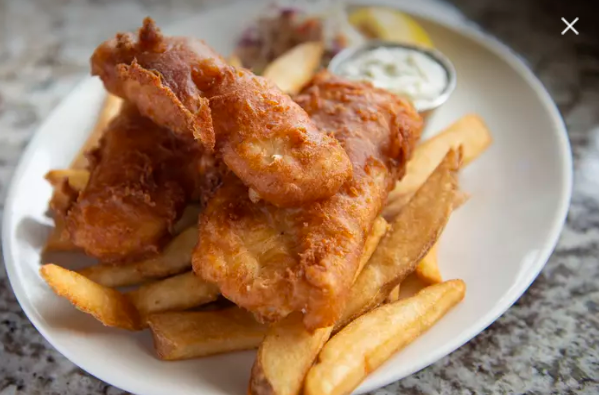 Harp Beer-Battered Fish & Chips