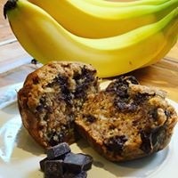 Taza Chcocolate Chunk + Banana Muffin