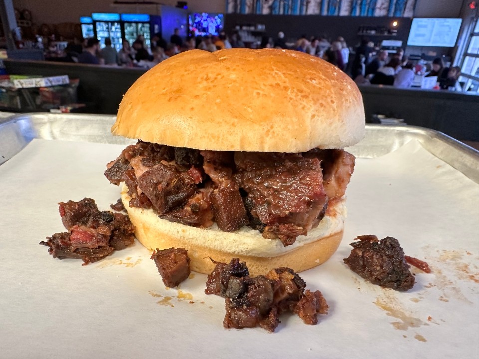 Une Annee Hubbard's Cave Brewery & Kitchen Pastrami Baby Back Ribs