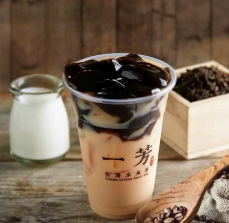 Coffee Jelly Tea Latte 咖啡凍鮮奶茶