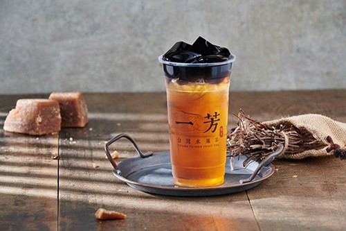 Grass Jelly Winter Melon Tea 古釀冬瓜仙草露