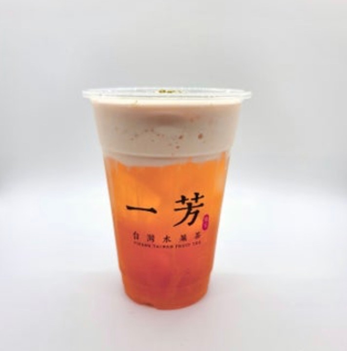 Black Tea with Cheese Foam 芝士奶蓋紅茶