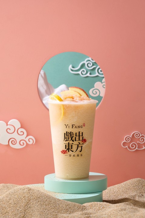 Peach Tea Smoothies 桃桃水果冰沙