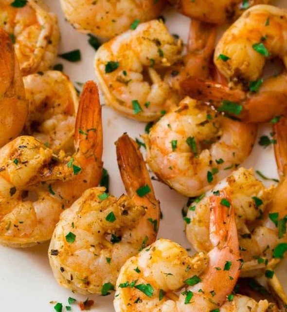 add grilled shrimp