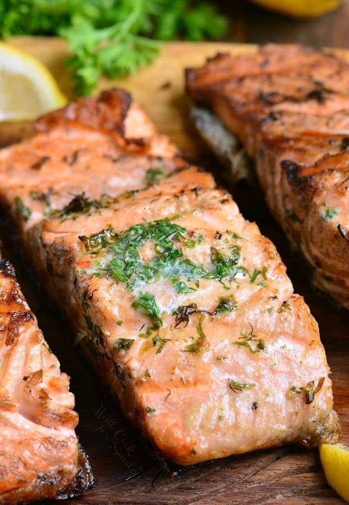 side Grilled Salmon