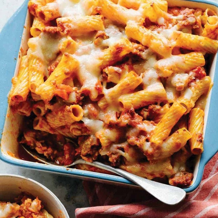 Baked Ziti & Salad (3)