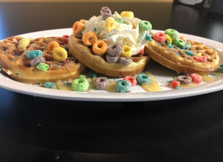 Loops of Fruit Waffle