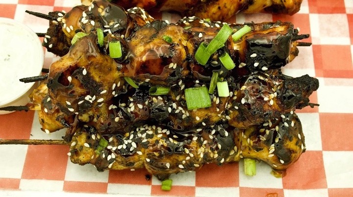 Korean BBQ Chicken Kabob