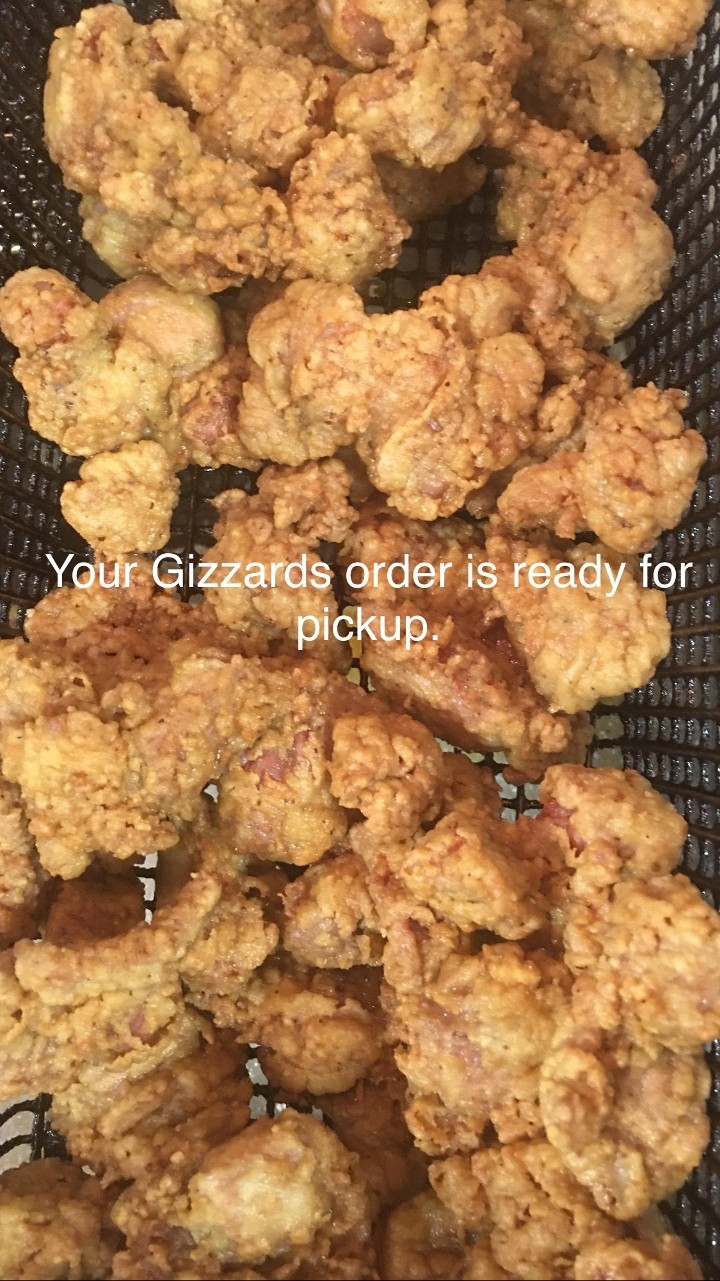 Fried Chicken Gizzards