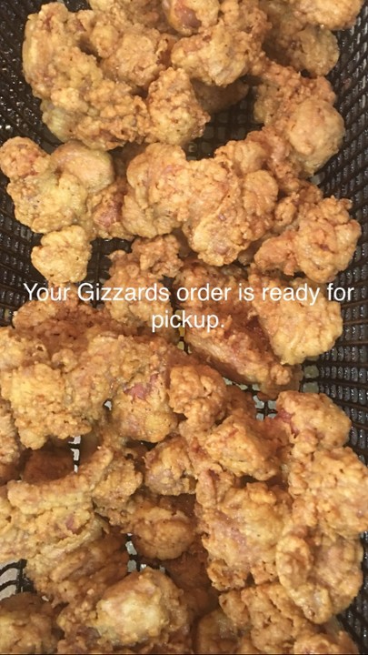 Fried Chicken Gizzards w/ Fries