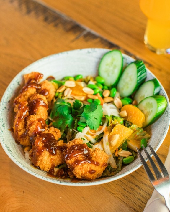 Crispy Asian Shrimp Salad