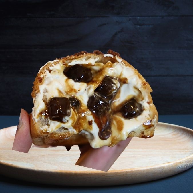 Brown Sugar Boba Cream Puff x2