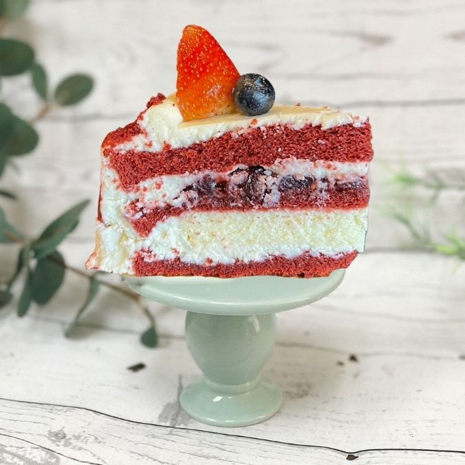 Red Velvet Slice Cake