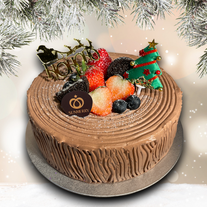 8" Woodland Chocolate Oreo
