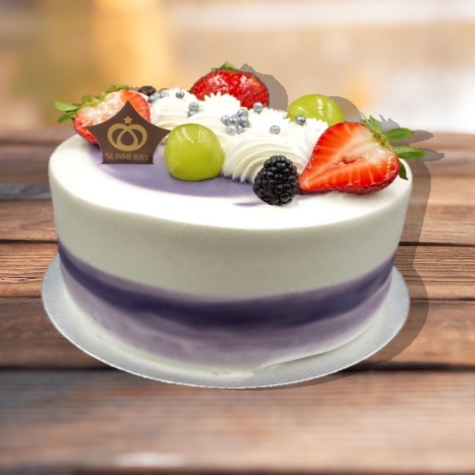 6" Taro Pudding