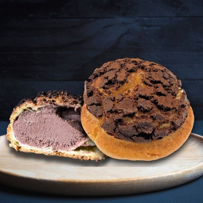 Chocolate Cream Puff X 2
