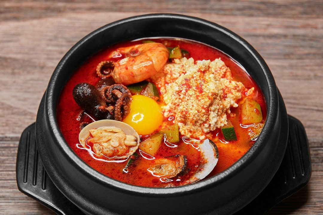 Spicy Seafood Tofu Stew