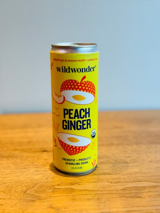 Peach Ginger Sparkling Wildwonder
