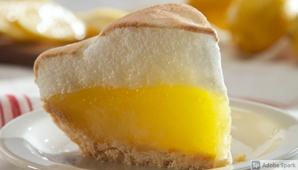 Lemon Meringue Pie Slice