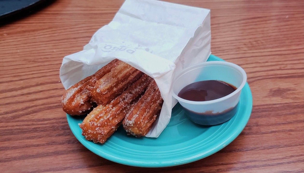 Churros & Chocolate Sauce