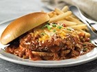 Knife & Fork Chili Burger