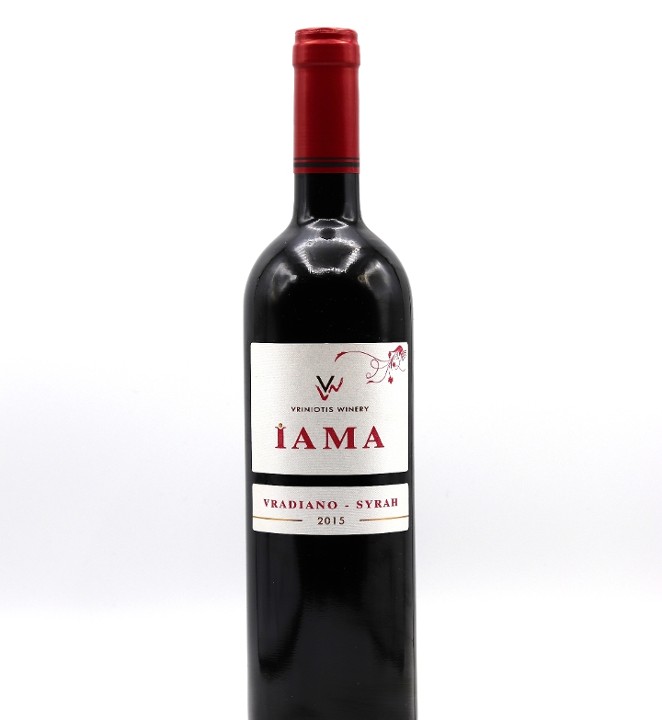 IAMA RED, syrah, vradiano