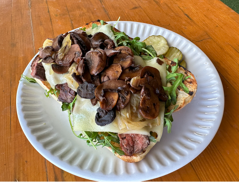 Grilled "Ugly Steak" Sandwich