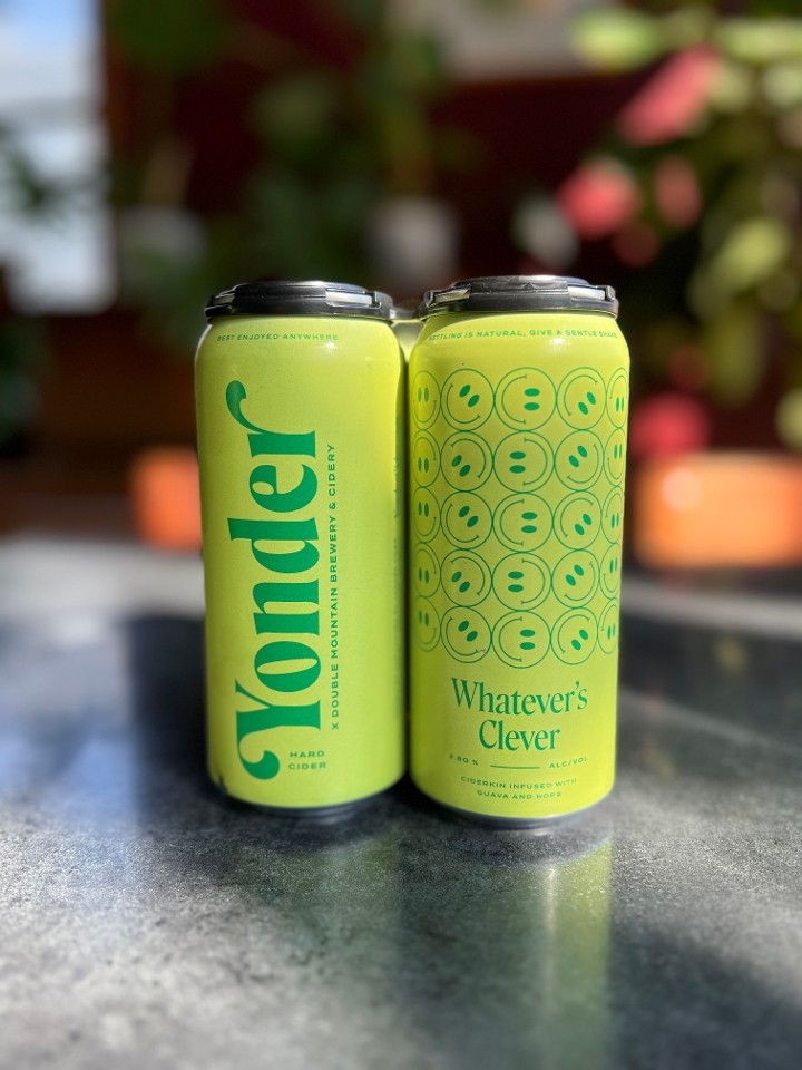 Whatever's Clever Yonder Collaboration- 4 Pack Cans